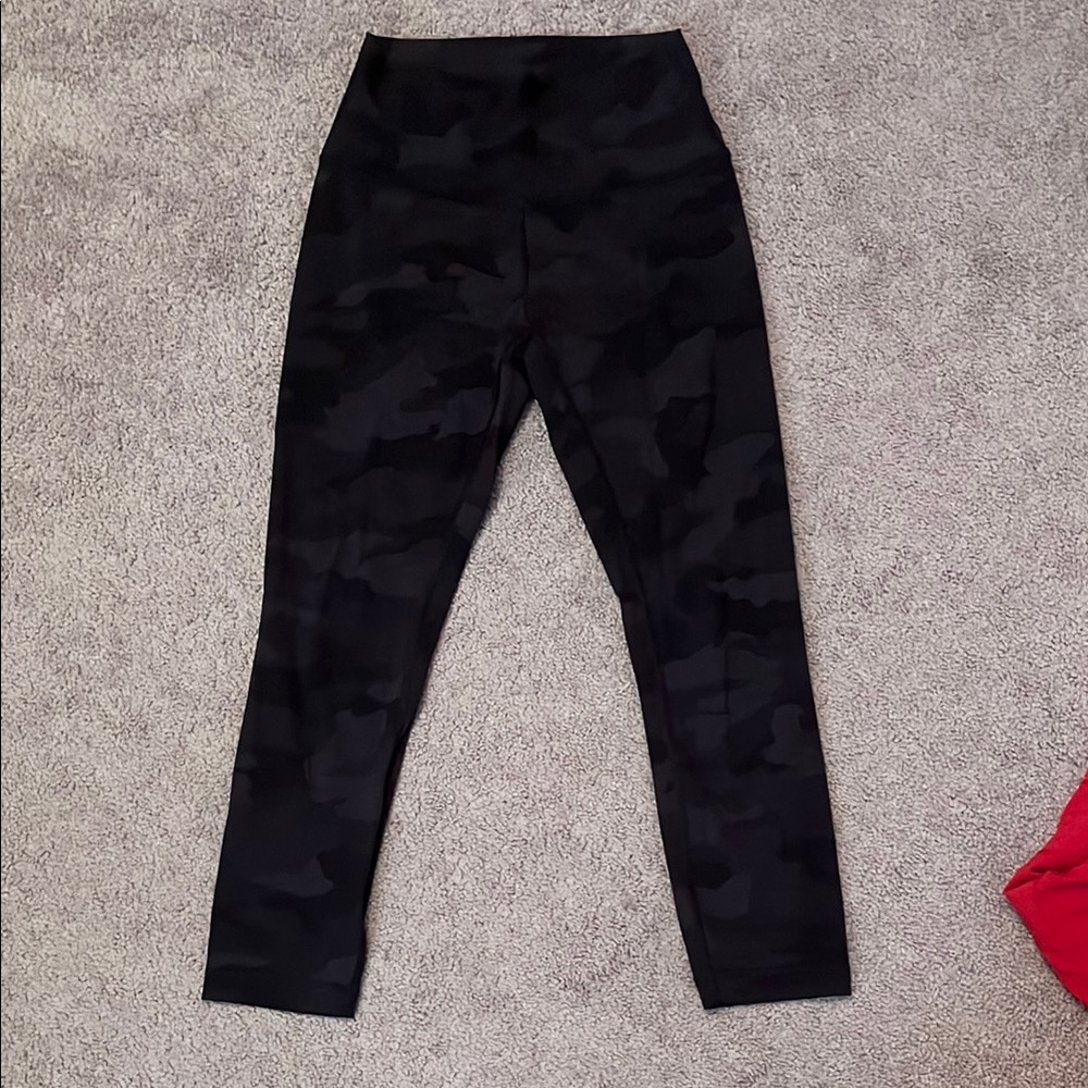 Black Camouflage Leggings
